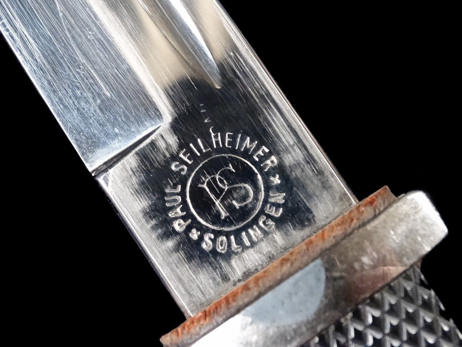 German WW2 Army Dress Carbine Bayonet M1940-Paul Seilheimer/ Solingen w/ Scab.