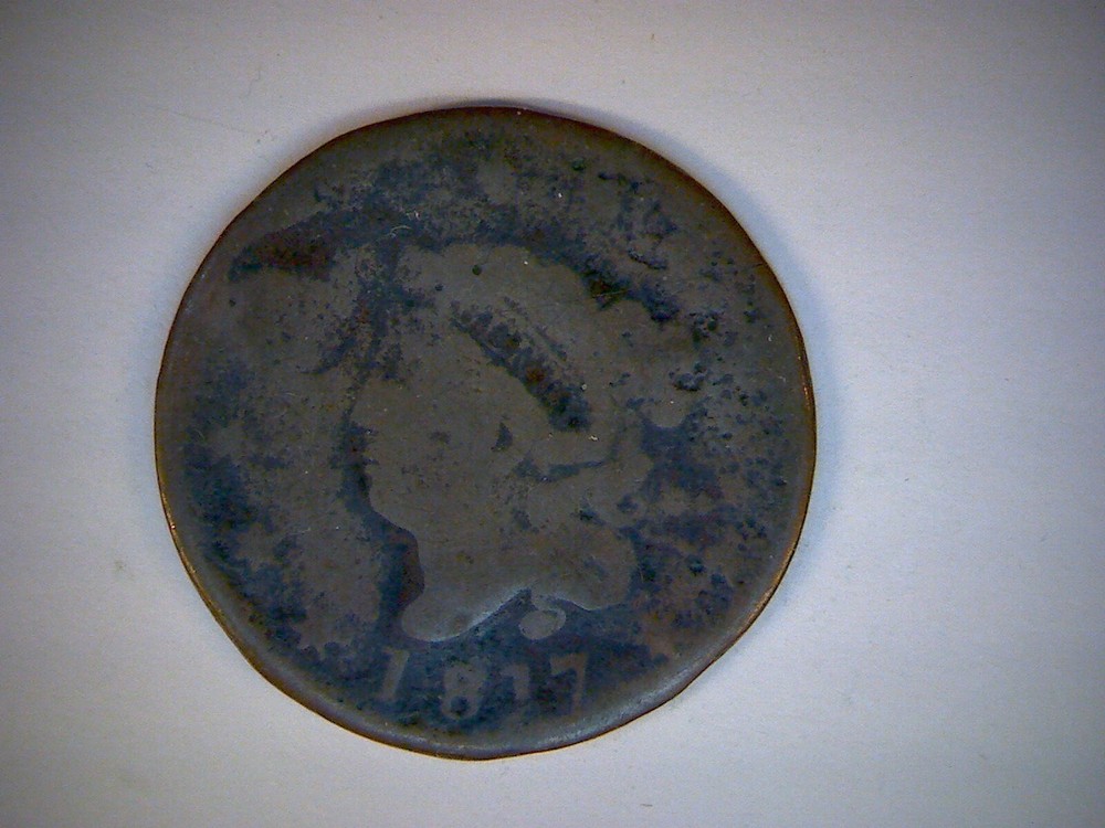 1817 U.S. LARGE CENT,  CORONET CENT