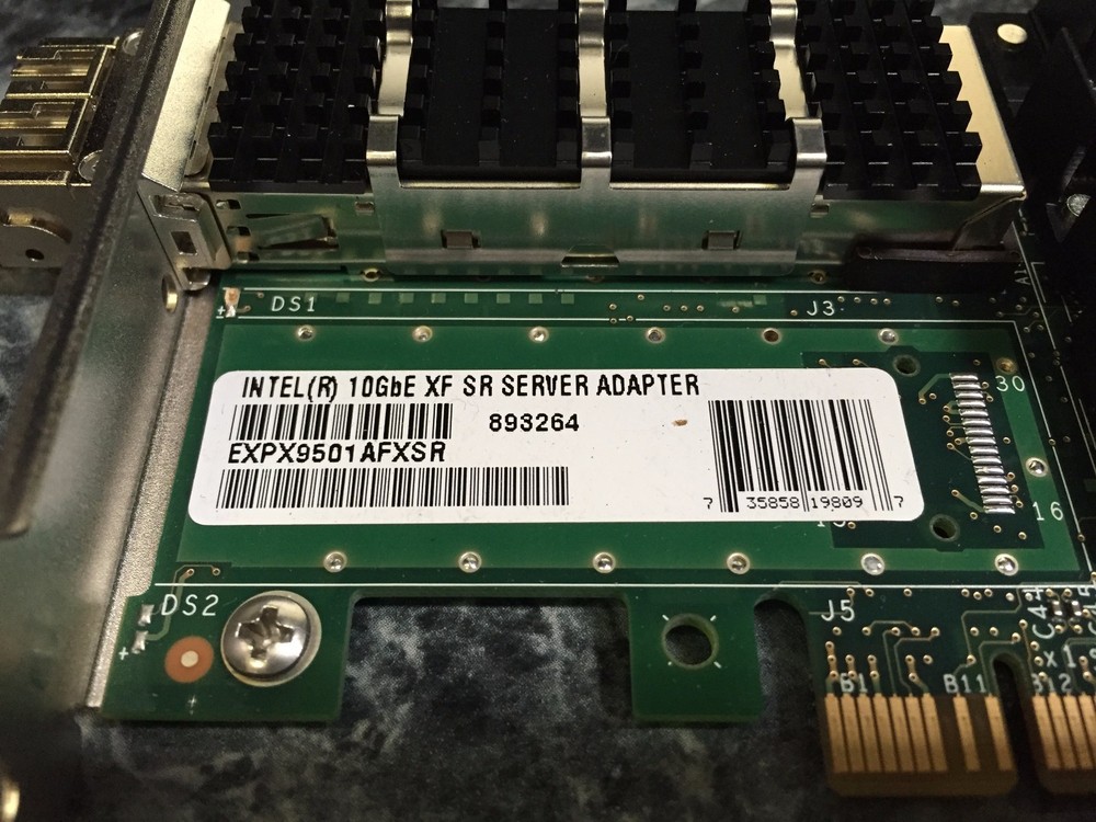 Intel EXPX9501AFXSR 10GbE XF SR PCI-E Server Adapter Card