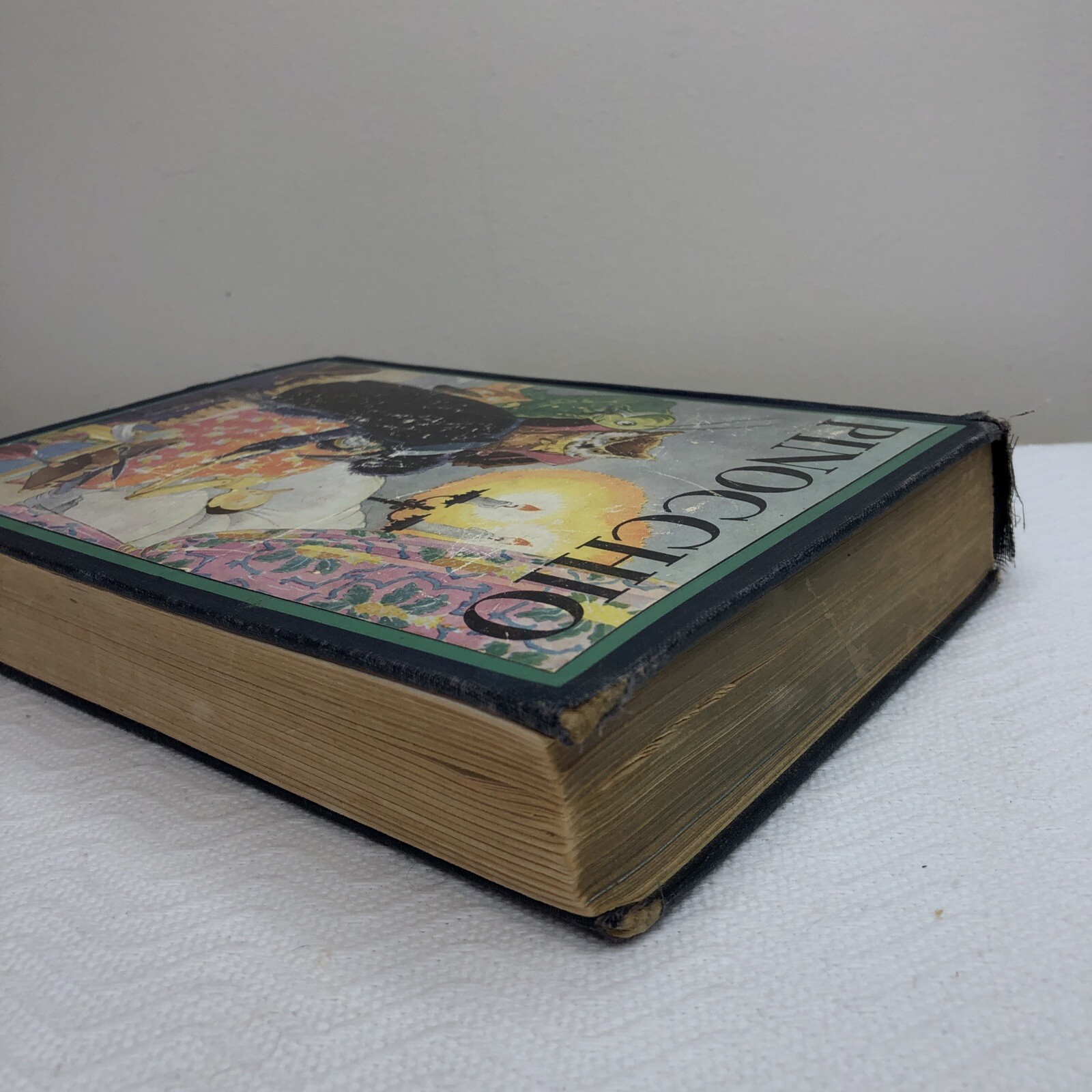 PINOCCHIO C. Collodi VTG Color Illustrated Maud & Miska Petersham 1932 HC