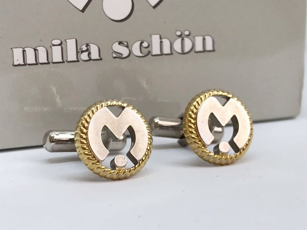 Mirashawn Cutout Logo Cufflinks
