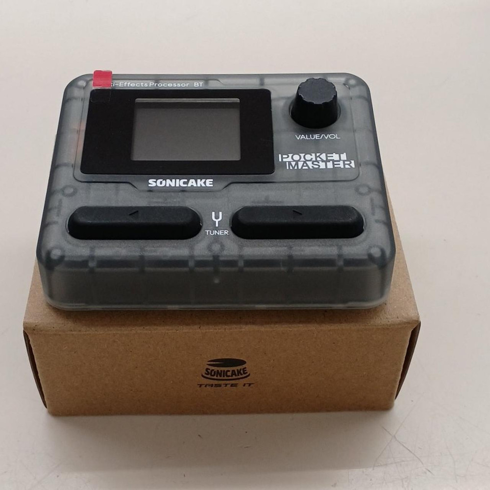 SONICAKE Pocket Master Guitar Modeling IR Cabinets Simulation Multi-Effects USED