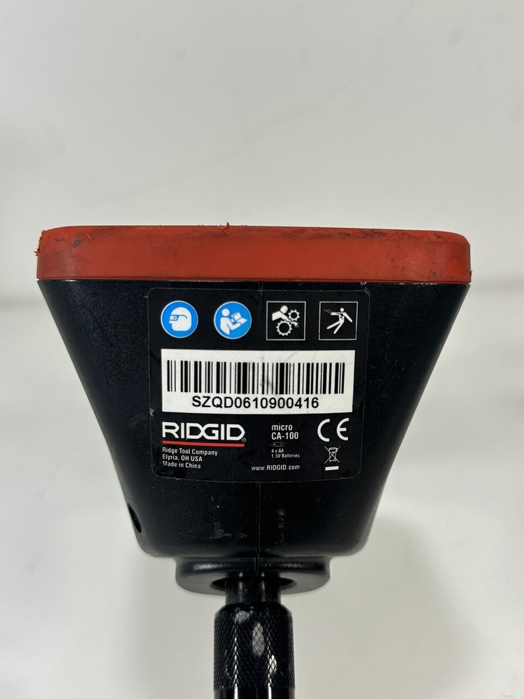 RIDGID ~ Hand-Held Inspection Camera Borescope ~ Model Micro CA-100 ~ WORKS