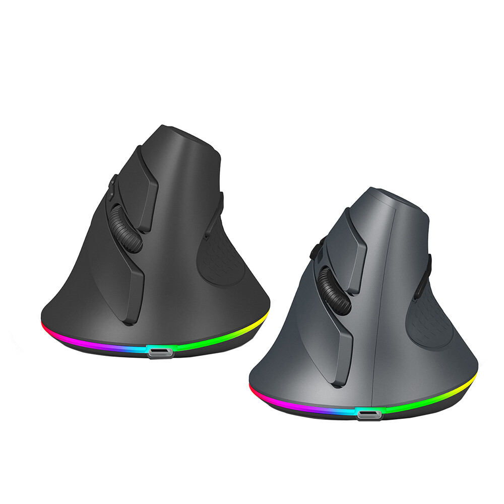 Vertical Mouse Ergonomic 2.4GHz and dual 5.1 Bluetooth-compatible Wireless