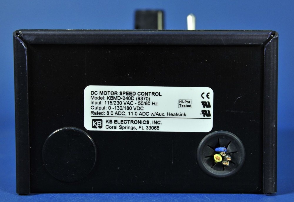 702 KB ELECTRONICS MULTI-DRIVE DC MOTOR SPEED CONTROL KBMD-240D (9370)