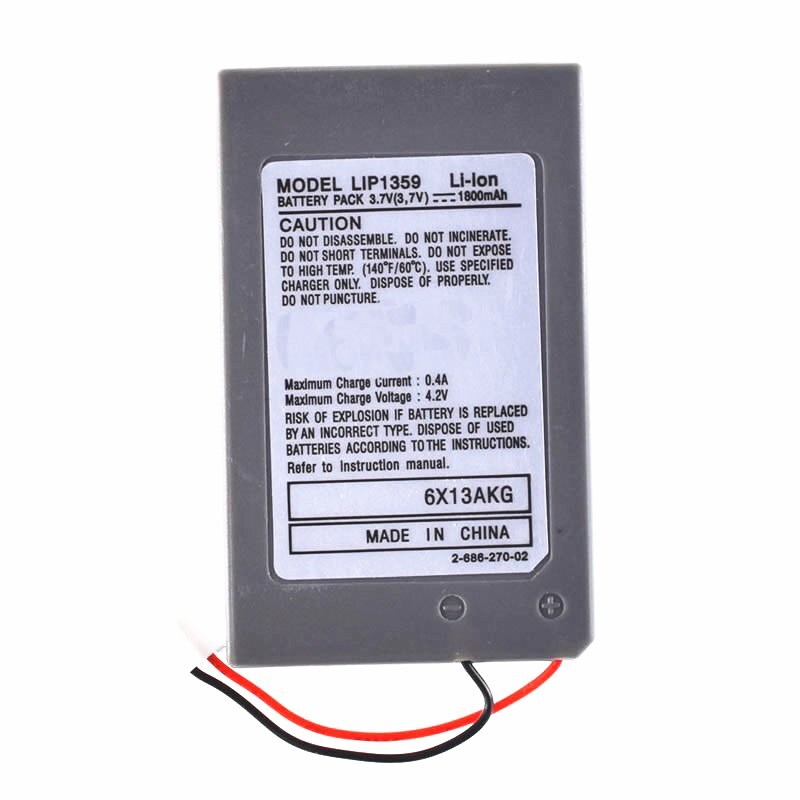 4 PACK LIP1359 Battery for PS3 Controller Sixaxis Dualshock 3 CECHZC2E CECHZC2U