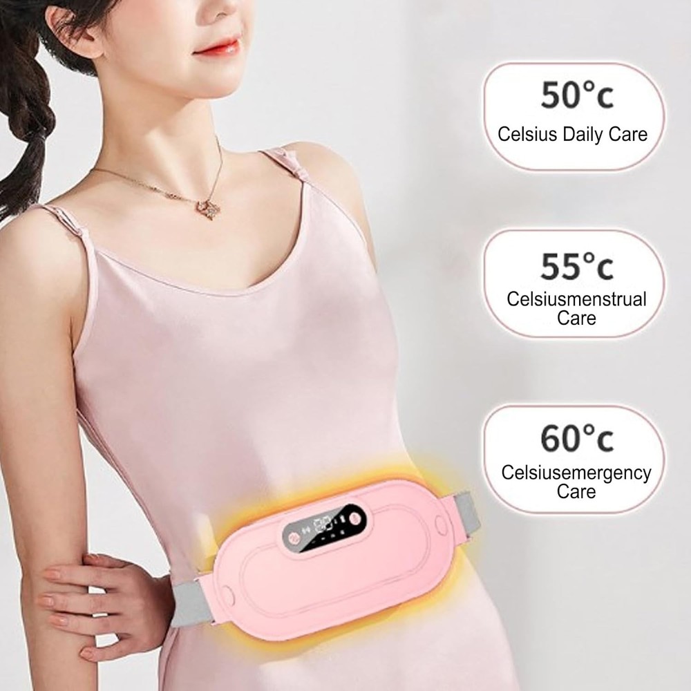 Portable Menstrual Heating Pad, Heating Pads Automatic Shut Off Belly Wrap