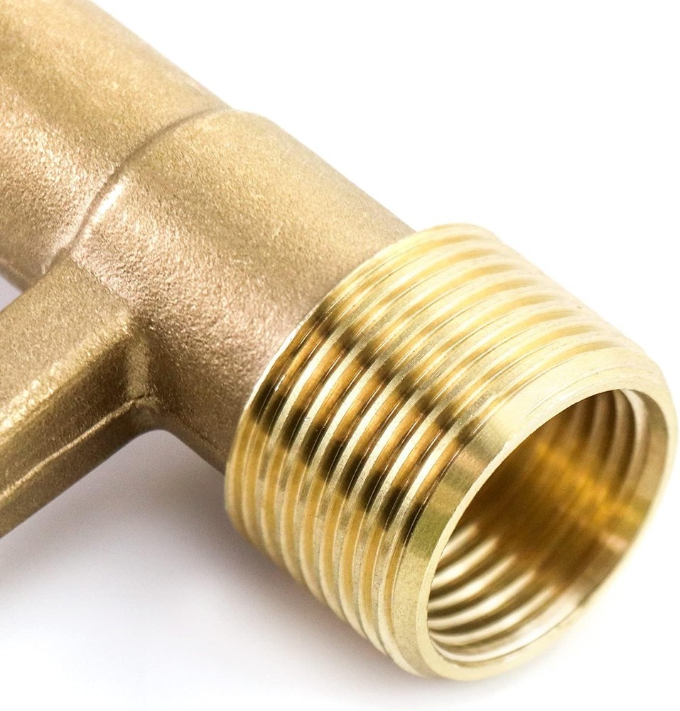 QWORK Quick Coupling Valve Key, 3/4 Inch Brass Irrigation Tool inch, Key