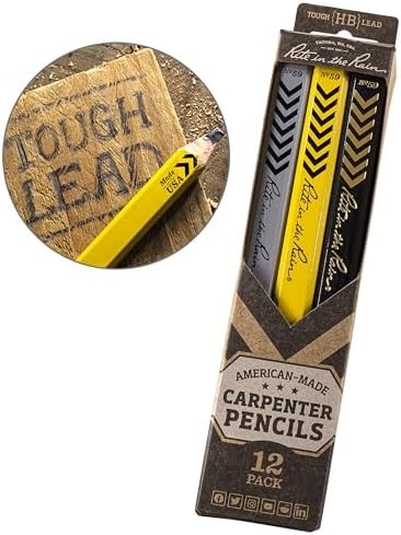 12 Pack All Weather Carpenter Pencils