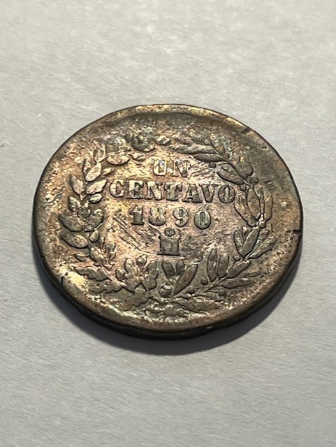 1890-Mo Mexico 1 Centavo/G #19400-2