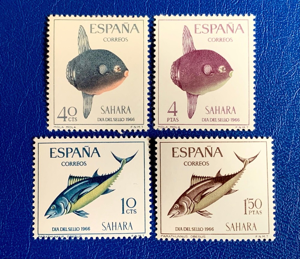 Spanish Sahara - 1966 - Fish (Ocean Sunfish