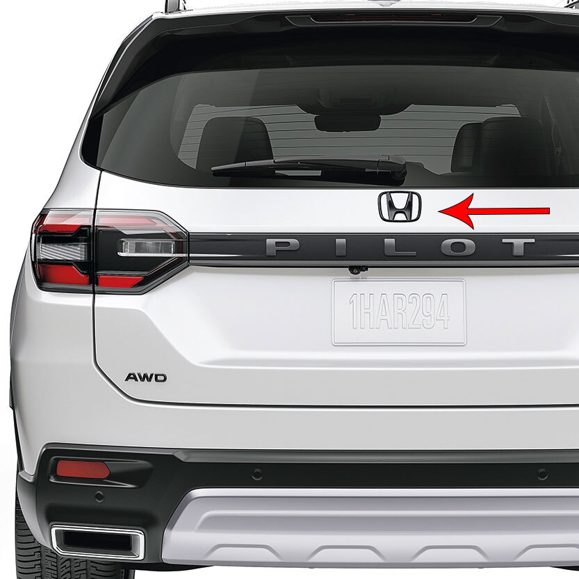 2023-2025 Genuine Honda Pilot Gloss Black "H" Emblem OEM! NEW! 08F20-T90-100