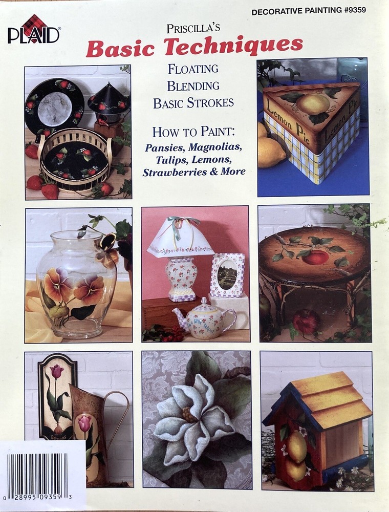 Plaid Priscillas Basic Techniques Decorative Painting 1998