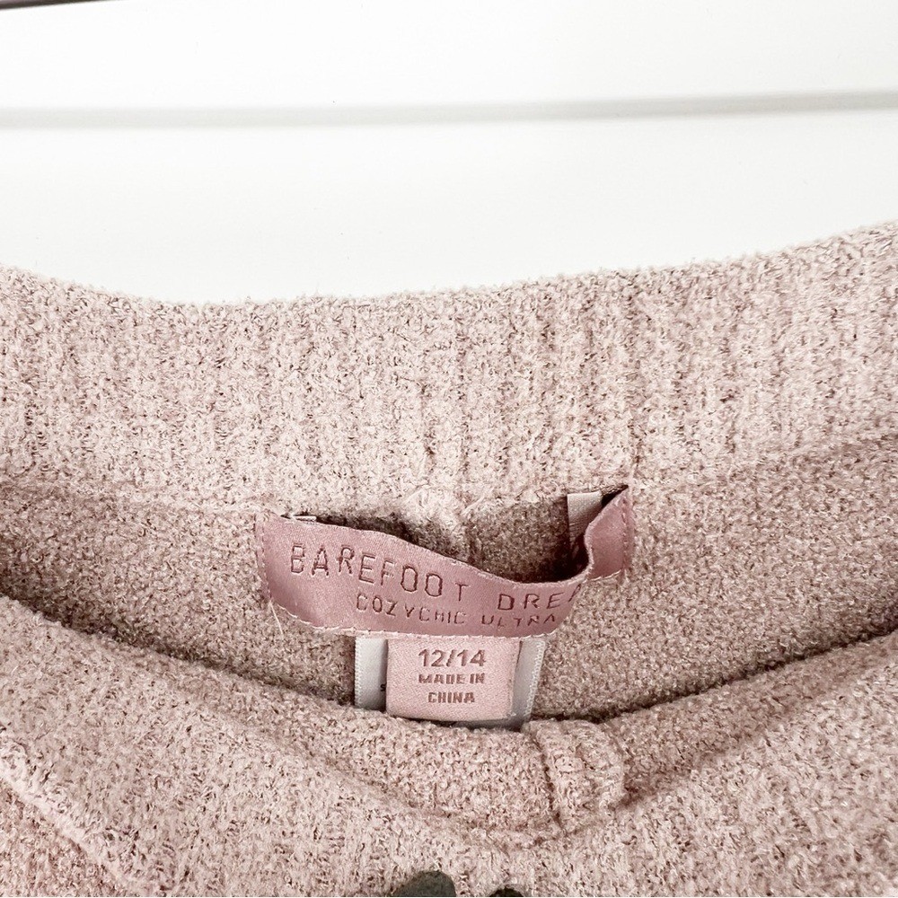 CozyChic Ultra Lite Youth Bomber and Pull On Jogger Set 12/14 Faded Rose