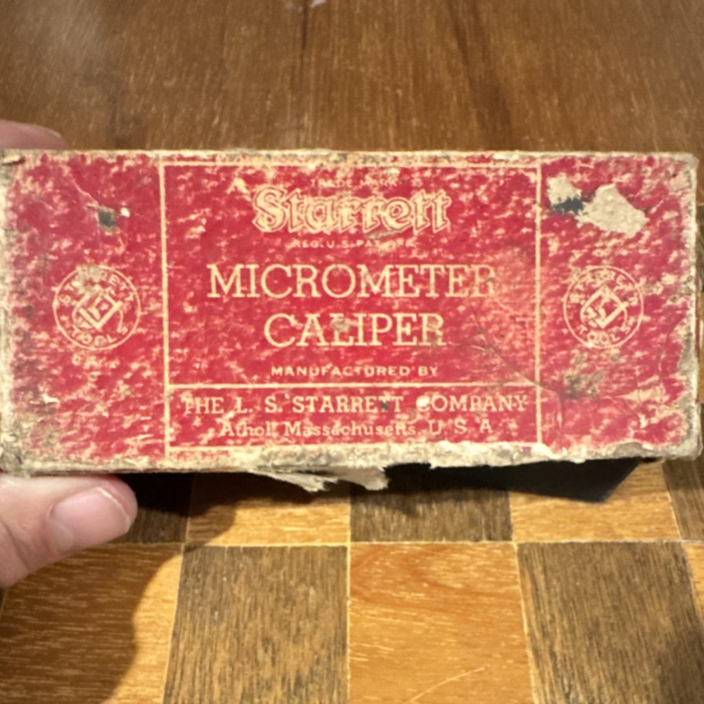 Miller falls Micrometer Caliper in Starrett Box