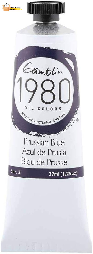 1980 Oil Prussian Blue 37Ml