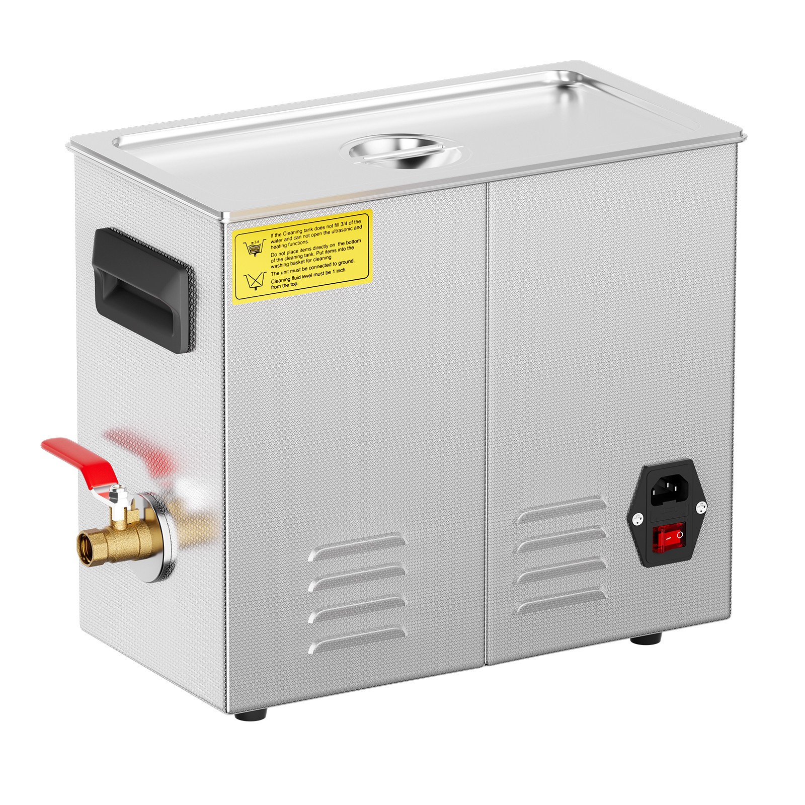 6L Ultrasonic Cleaner with Heater Timer & Basket Digital Sonic Machine