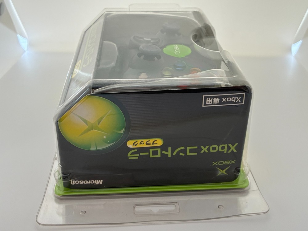 NEW Sealed Microsoft Xbox Controller 2001 Black First Generation Japan Version