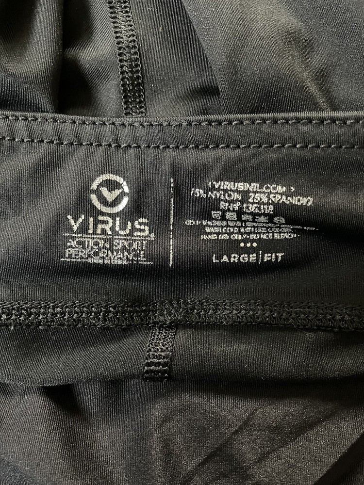 VIRUS Rash guard Womens Size Large