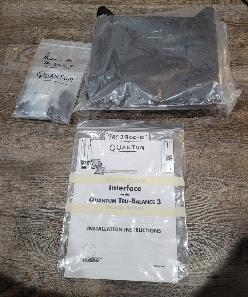 Matrix Back Interface For Quantum True Balance 3 Seating System TRC2800