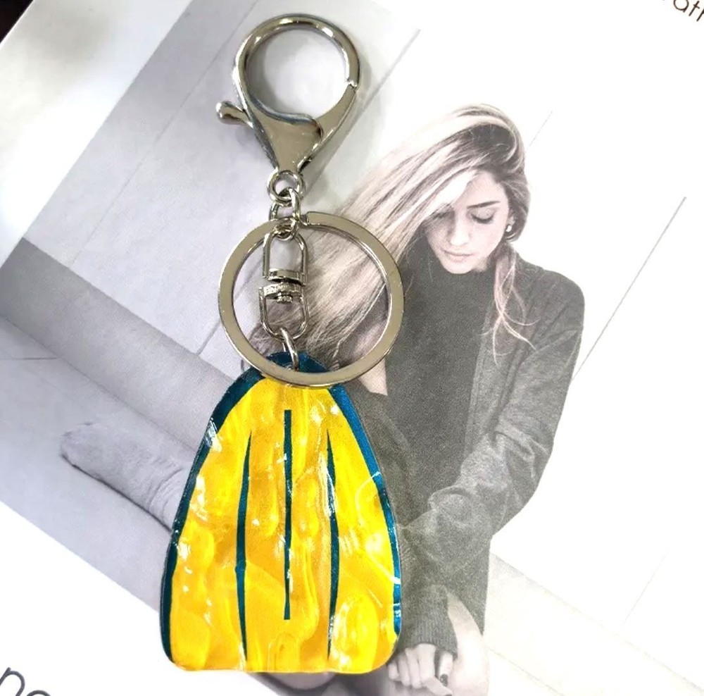 Swimming Pool Inspired Keychain