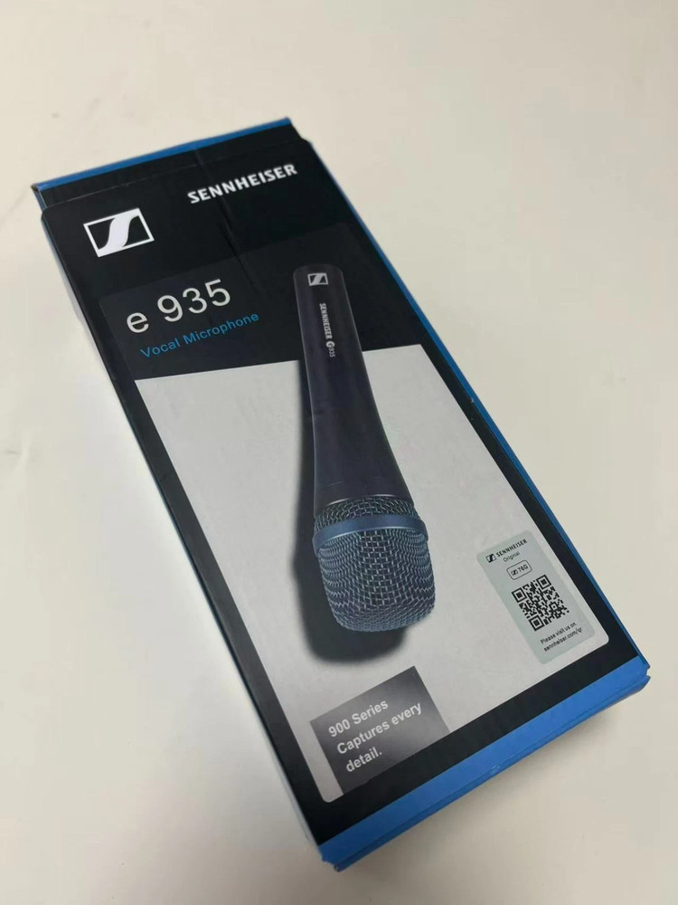 New Sennheiser E935 Dynamic Vocal Performance Handheld Microphone Cardioid Black