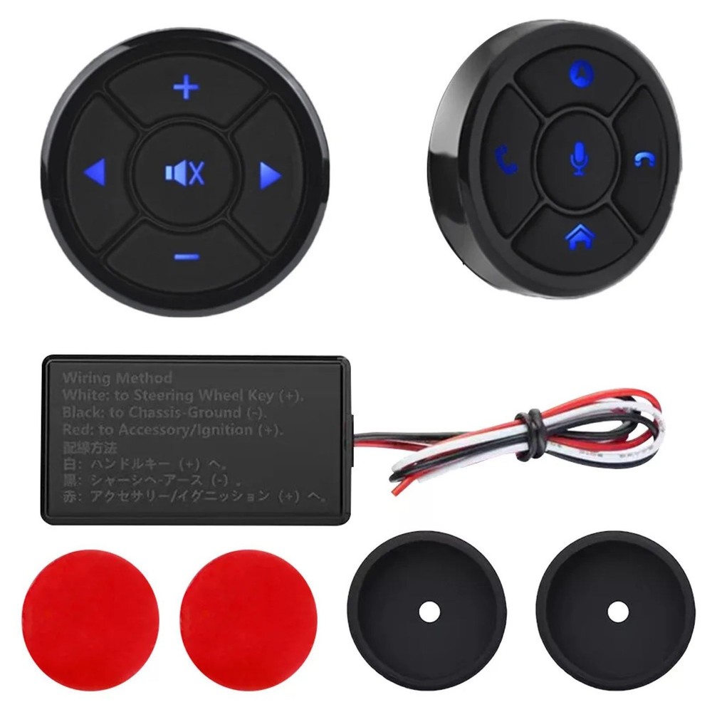Universal Multi-functional Car Steering Wheel Remote Control Button Controller