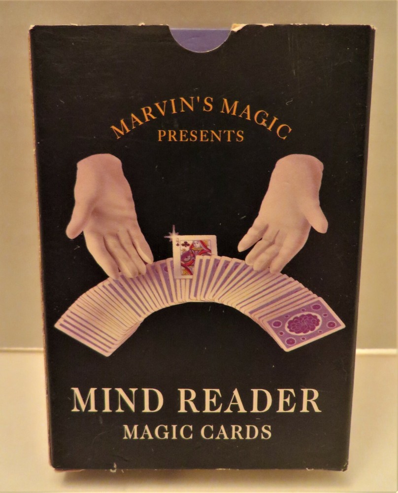 Marvin's Magic Presents Mind Reader Magic Cards - Magic Tricks