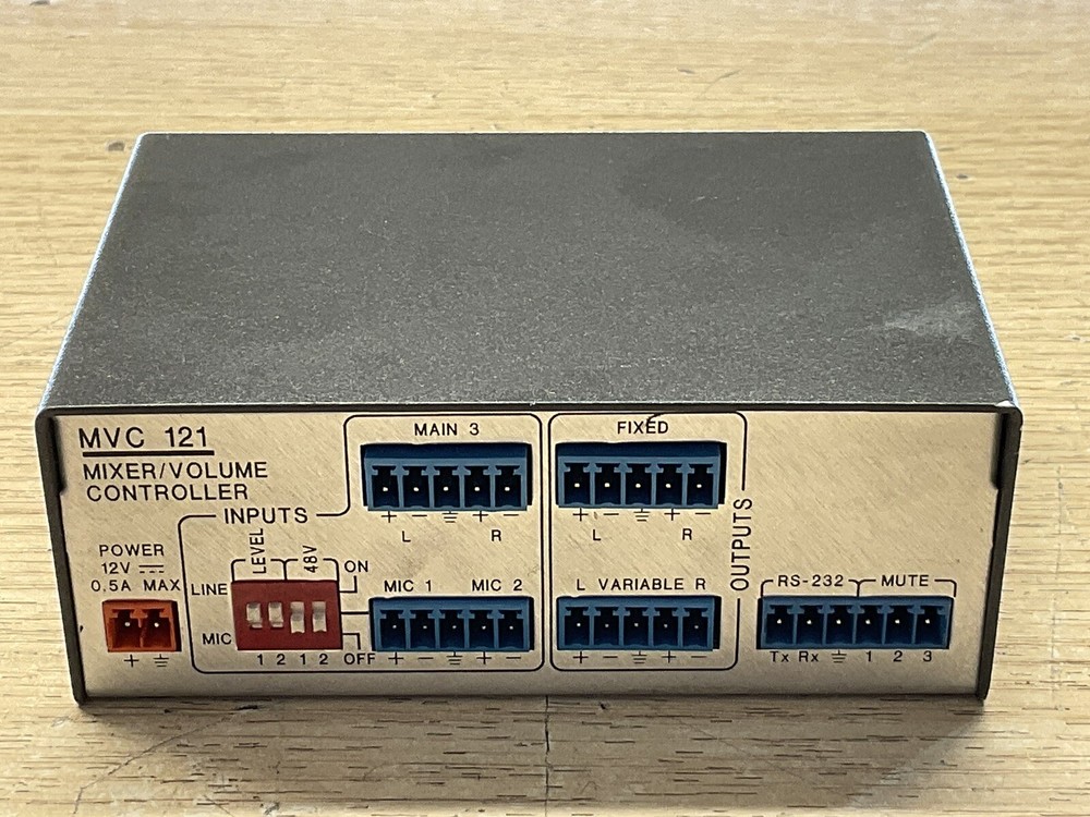 Extron MVC 121 Mixer/Volume Controller/versa Tools / FRA640