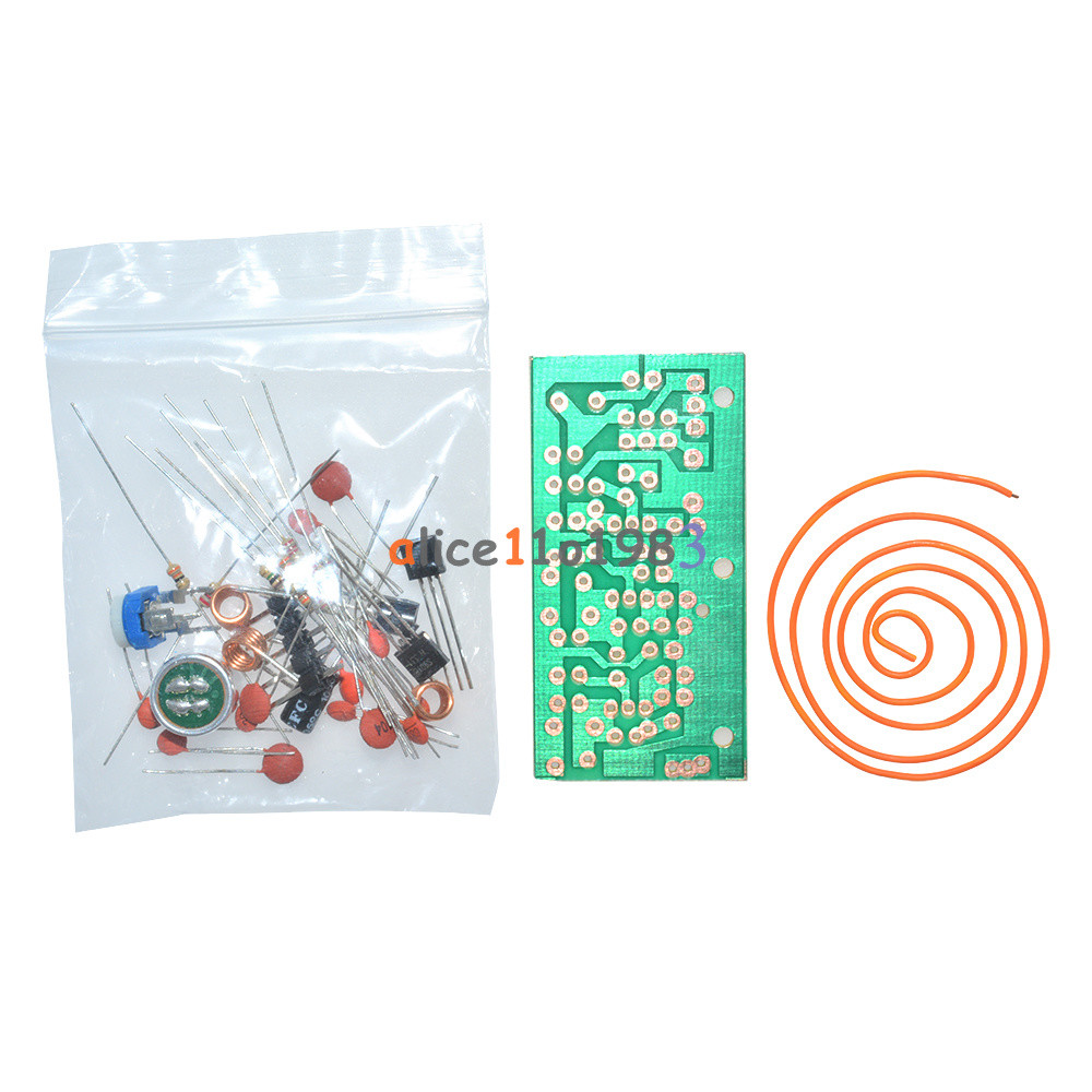 DC 1.5V-9V FM Wireless Microphone DIY Electronic Learning Kits 80MHz-108MHz