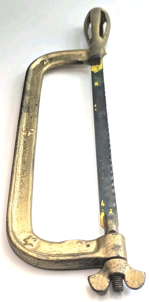 Vintage Cast Iron Hack Saw