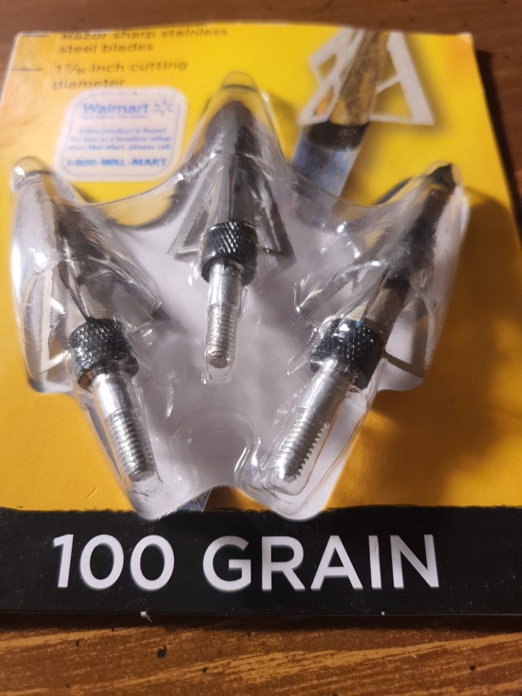 100gr 3 Fixed Blade Broadheads