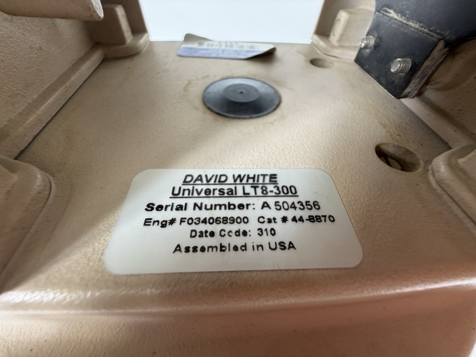 David White LT8-300 Universal 26X Optics Level-Transit in Hard Case - USA