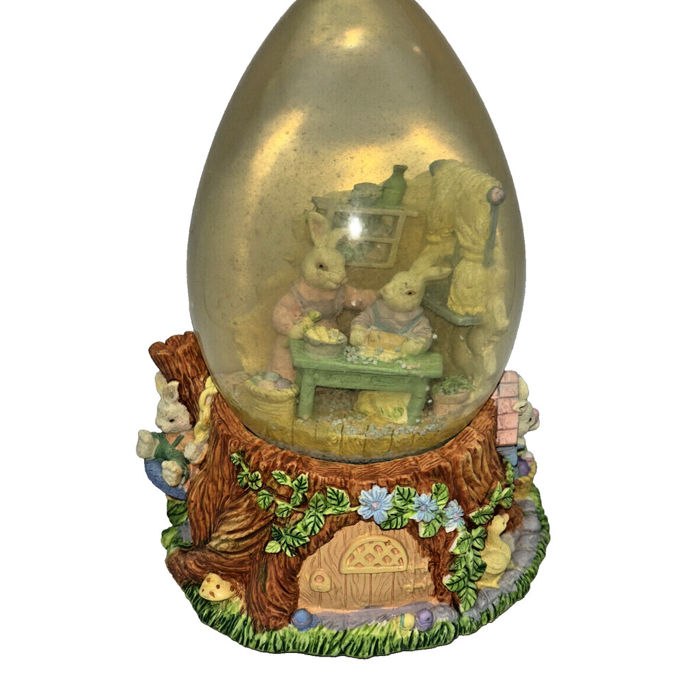 Easter Celebrations Musical Egg Shaped Globe