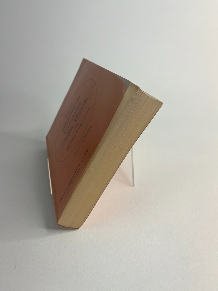 The Interface Circuits Data Book 1st Edition!! Vintage!!