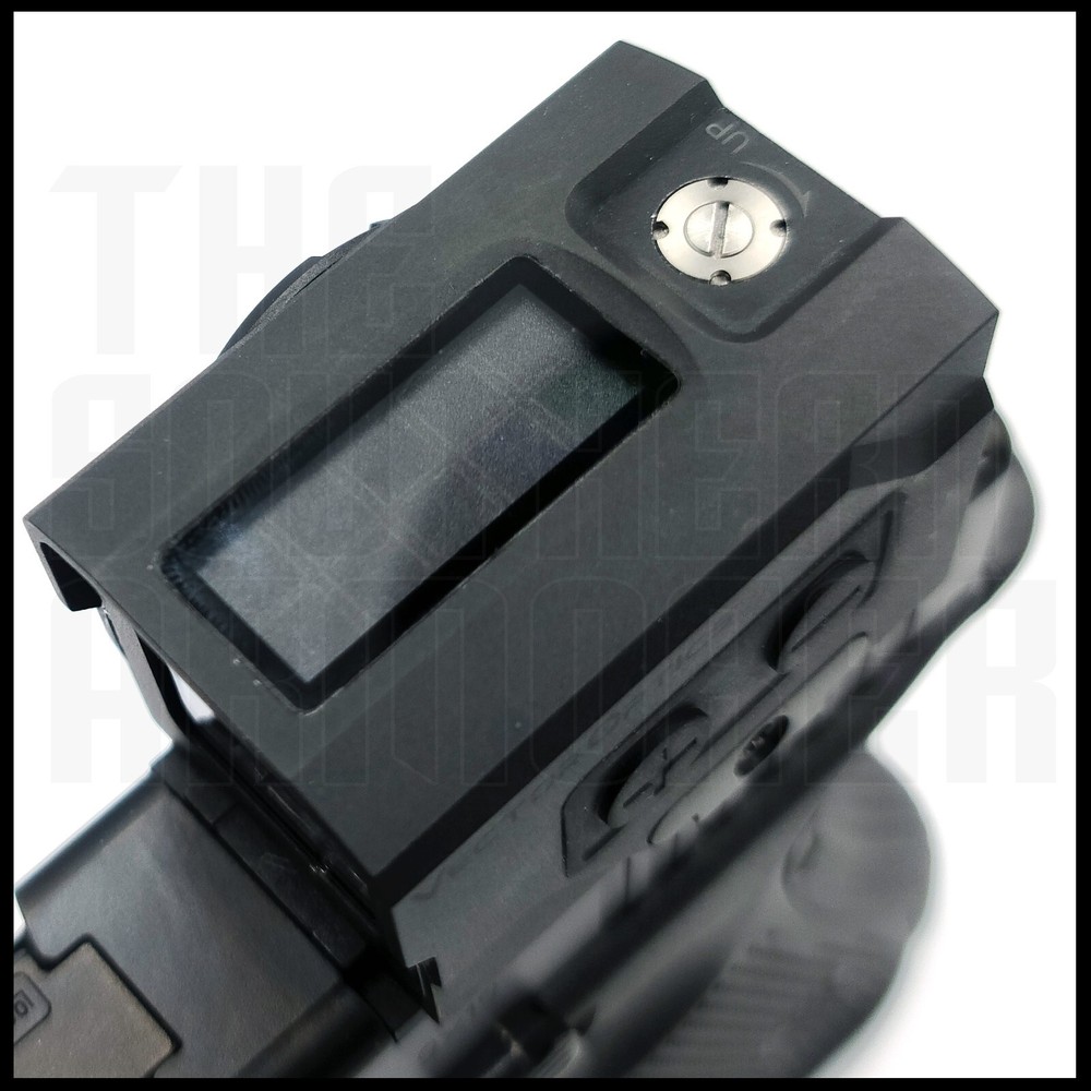 ENCLOSED RED DOT OPTIC SIGHT - SOLAR POWER MOTION SENSOR MULTI-RETICLE GLOCK MOS