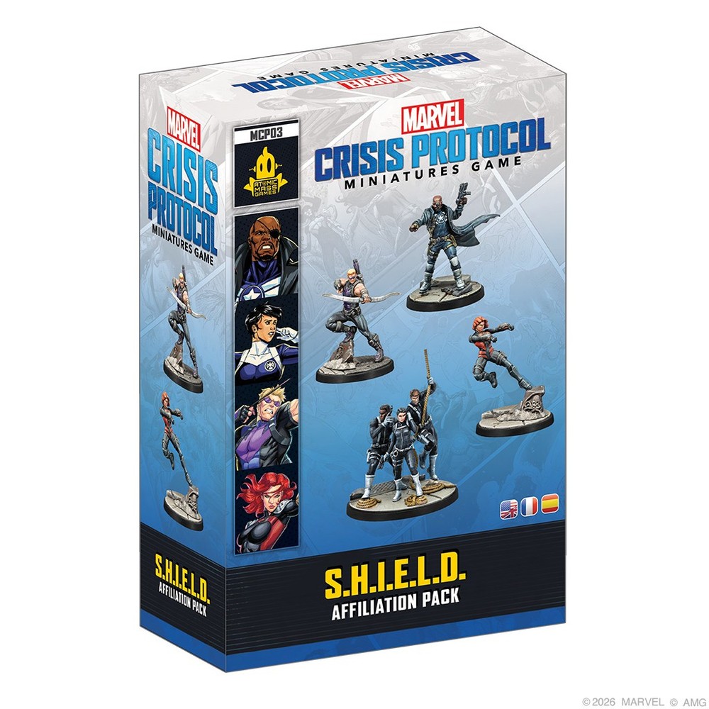 Marvel: Crisis Protocol – S.H.I.E.L.D Affiliation Pack PRESALE 5/22