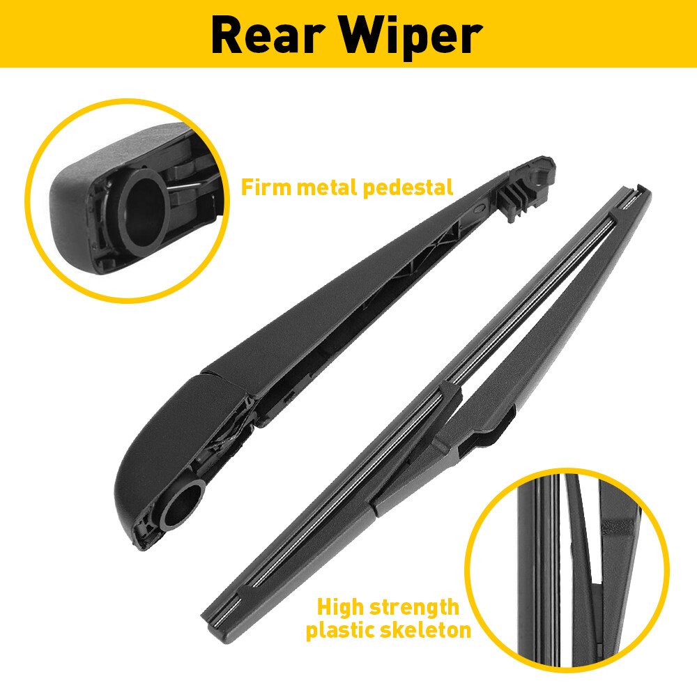 Rear Windshield Back Wiper Arm Blade Set For 2011 2012-2017 Jeep Grand Cherokee
