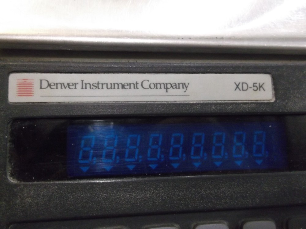 DENVER INSTRUMENTS XD-5K DIGITAL BALANCE SCALE (SS4)