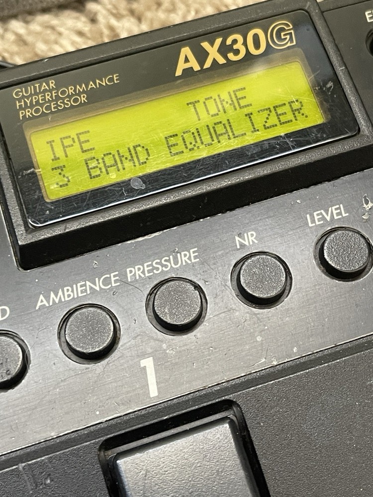 ✨Korg ToneWorks AX30G✨ Multi Effects Pedal W/PSU Working!