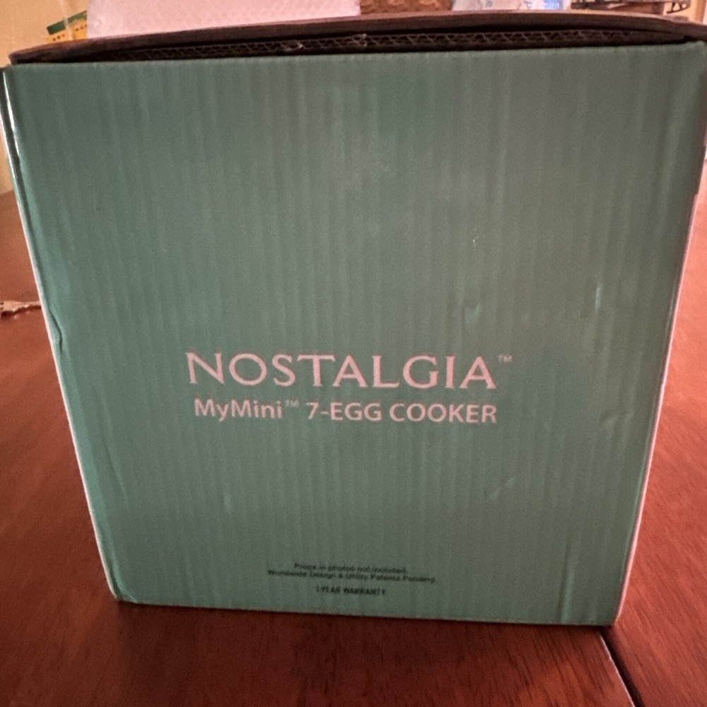 My Mini Nostalgia 7-Egg Cooker, Teal