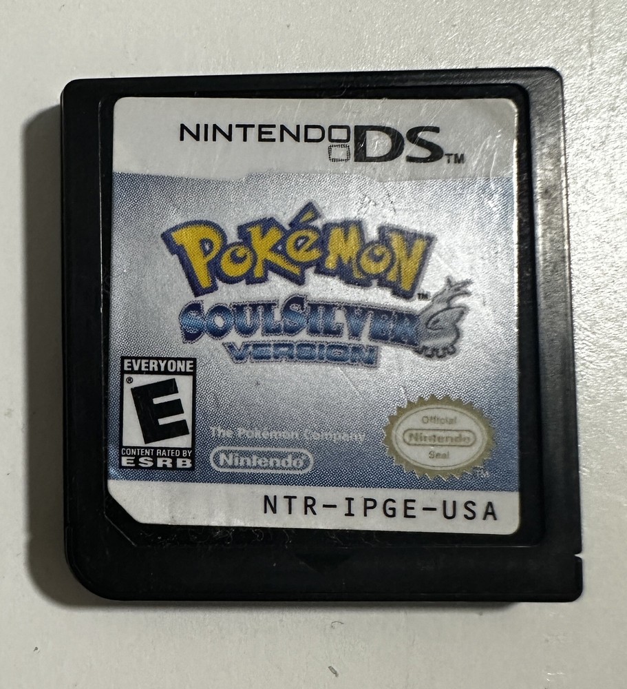 Pokemon Soulsilver Authentic Cute Charm Edition