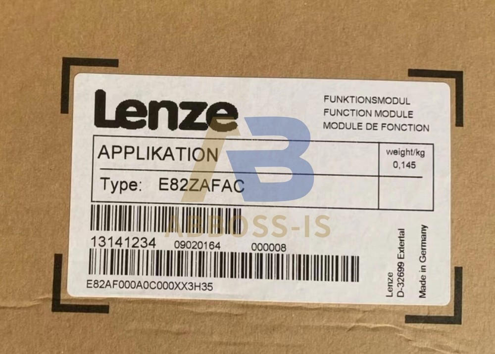 NEW Lenze E82ZAFAC APPLICATION MODULE