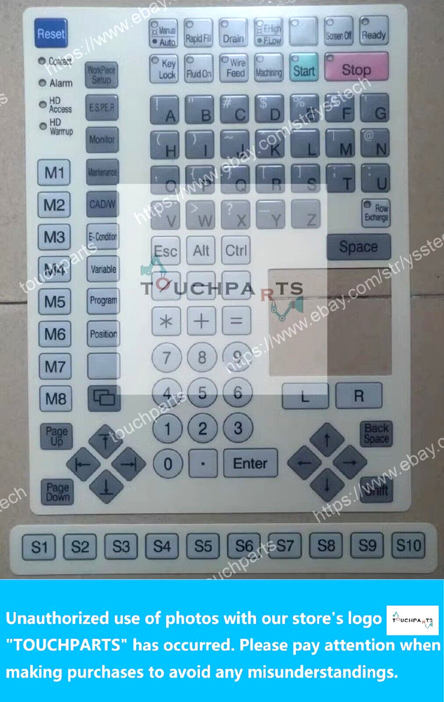 Operating Membrane for Mitsubishi Wire EDM Machine FA10 FA20