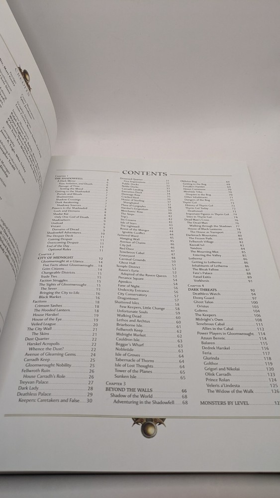 WOTC D&D 4e Shadowfell - Campaign Guide Only! VG+