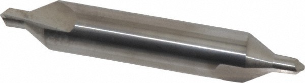 Hertel #6 Plain Cut 60? Incl Angle Solid Carbide Combo Drill & Countersink 1/...