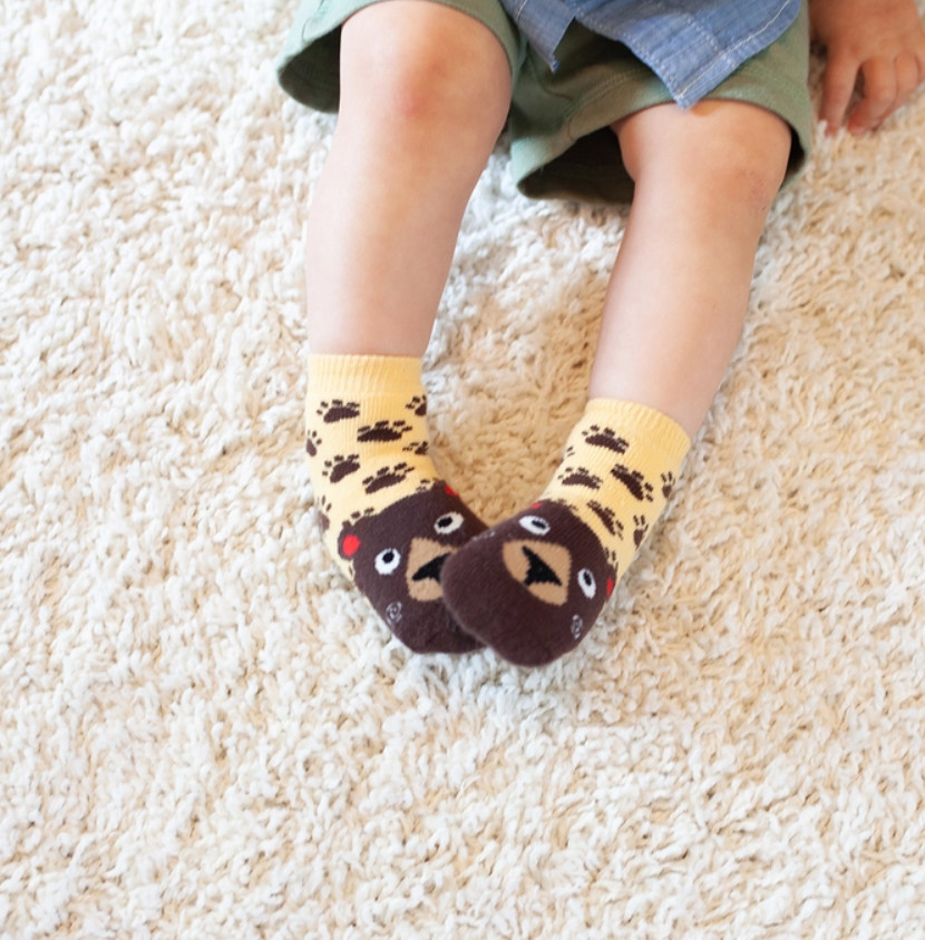 Zoocchini Socks Bosley The Bear 3 Pair Set