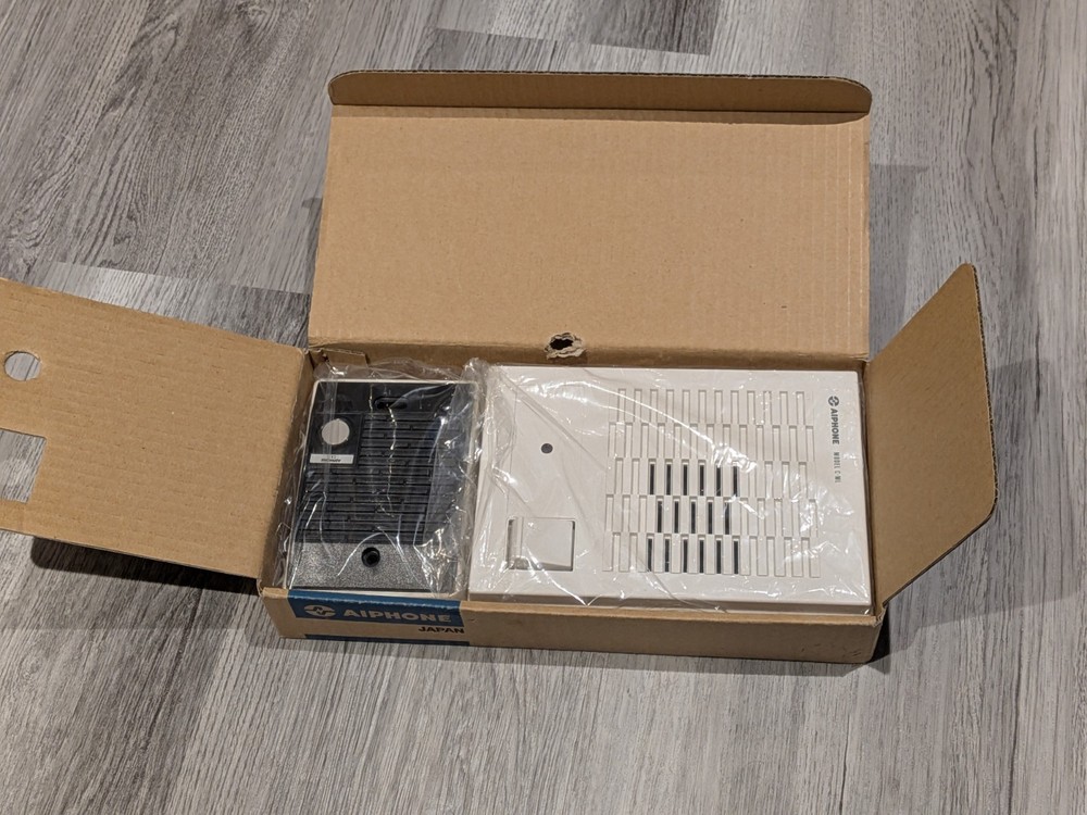 Aiphone C-123L/A Chimecom Set, 1 Door Station, 1 Master Station Intercom System