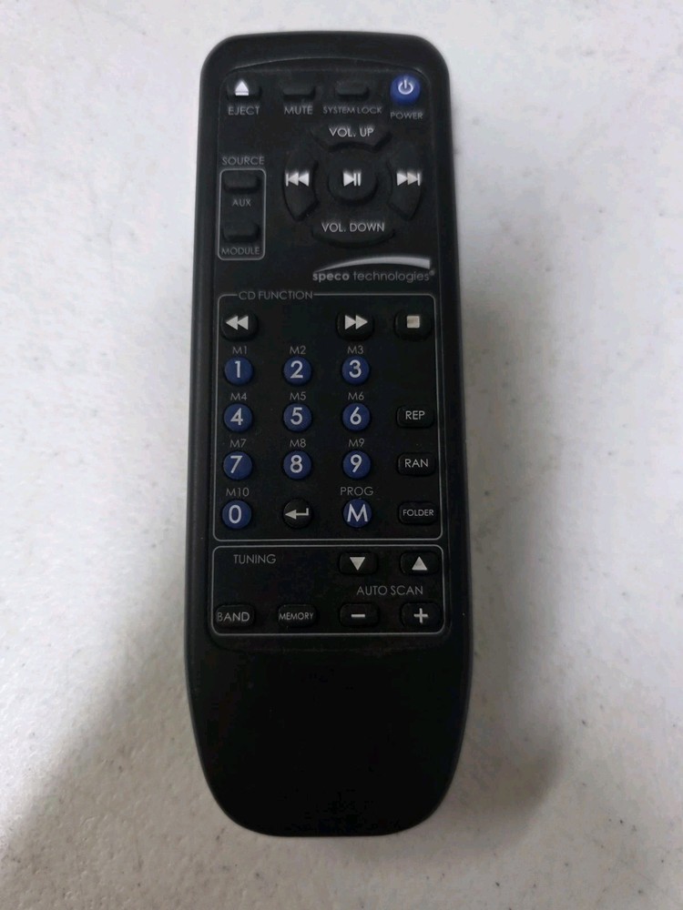 Speco Technologies P-FA Digital Tuner AM-FM W/Remote TESTED & WORKING