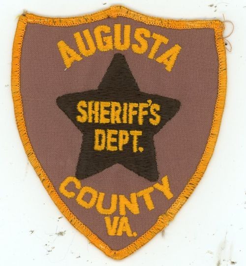 VIRGINIA VA AUGUSTA COUNTY SHERIFF DEPT NICE SHOULDER PATCH OFFICE